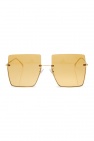 Fendi x Akoni round frame tinted sunglasses