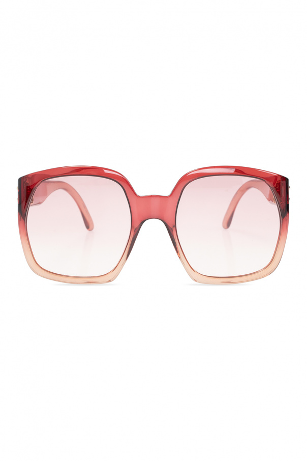 Fendi round-frame tinted sunglasses