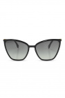 Fendi TOL Eyewear angled cat eye sunglasses