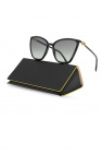 Fendi TOL Eyewear angled cat eye sunglasses