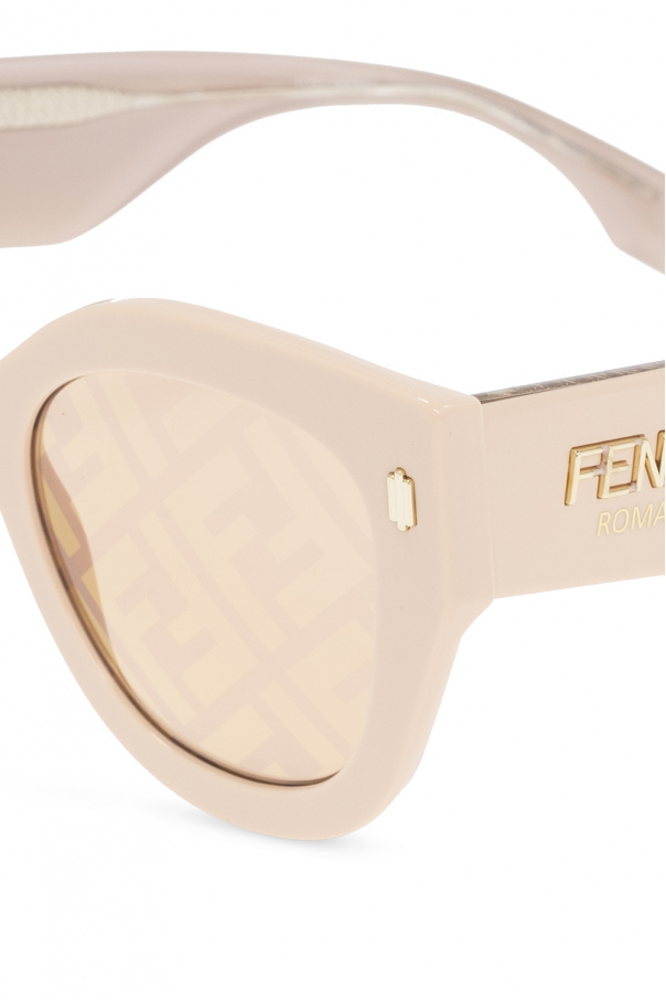 Fendi Eyewear Oval Cat-eye Tortoiseshell-acetate Sunglasses Womens Tortoiseshell