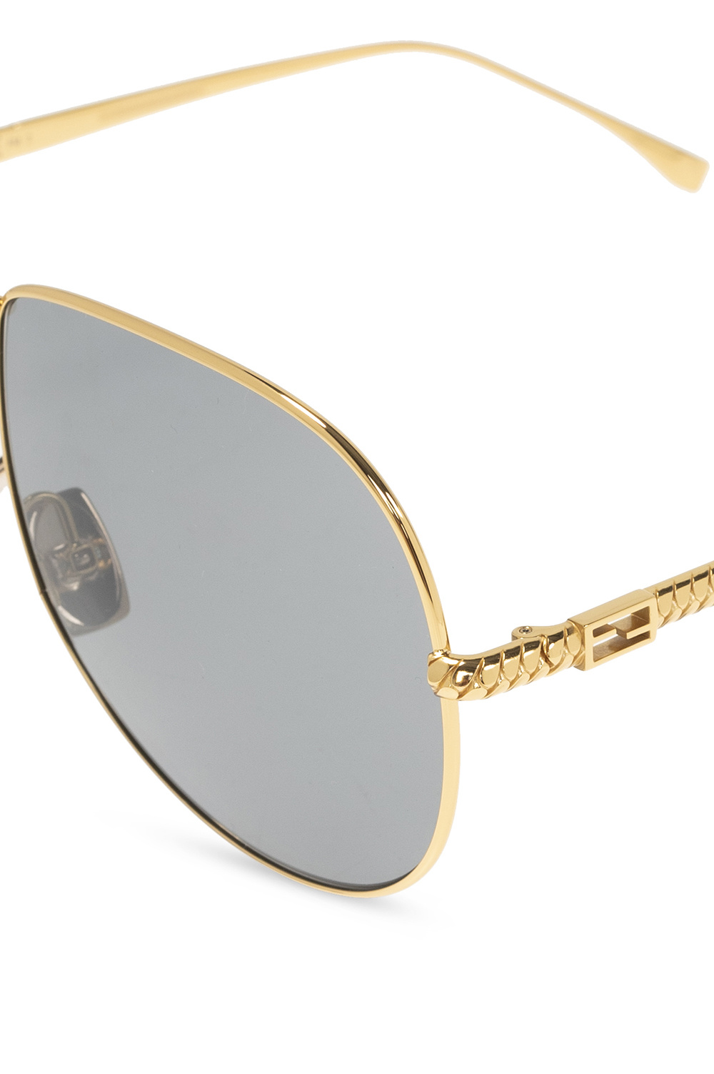 Fendi Pr 03ys Alabaster Crystal tortoiseshell-effect sunglasses