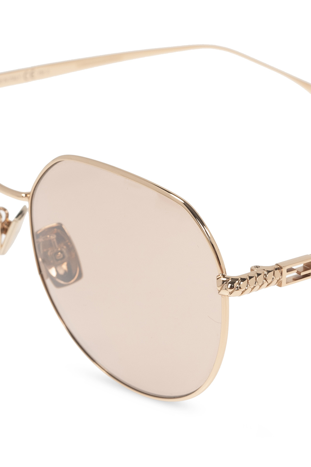 Fendi tonal aviator sunglasses Oro