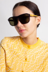 Fendi oversized sunglasses with logo