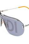 Fendi flight 006 sunglasses crafted with limited edition custom black gold polarised lens