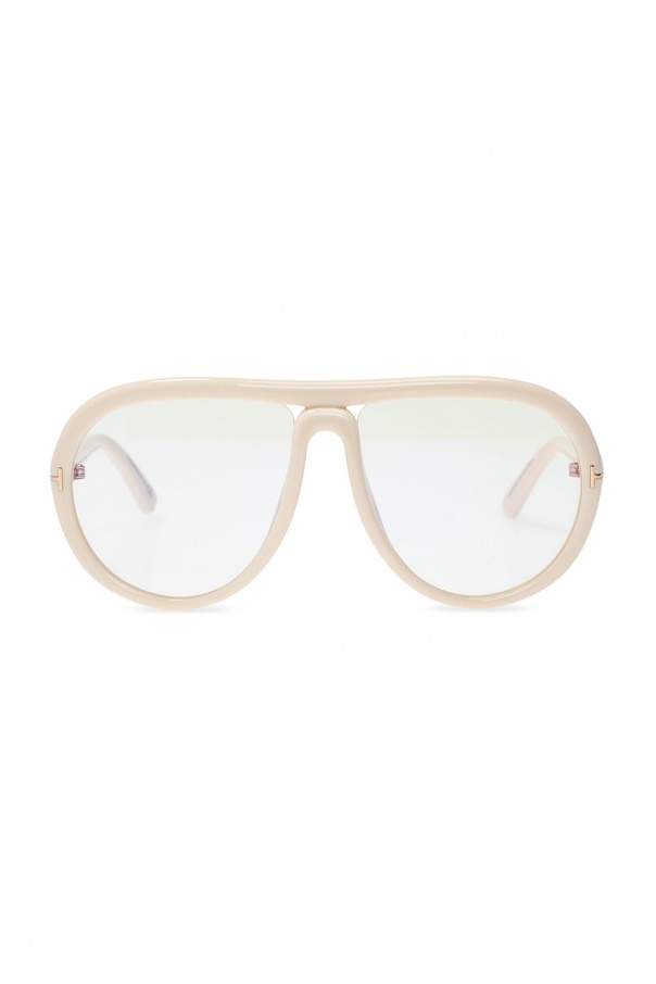 Tom Ford ‘Cybil’ optical glasses with logo