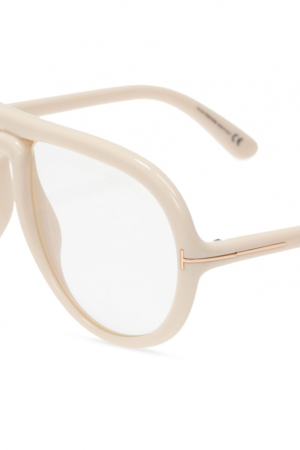 Tom Ford ‘Cybil’ optical glasses with logo