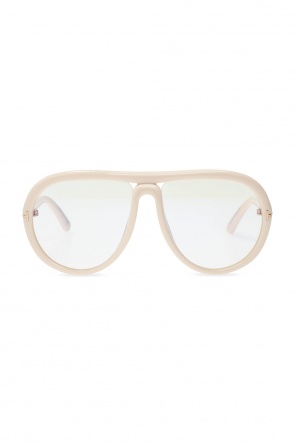 ‘cybil’ optical glasses with logo od Tom Ford