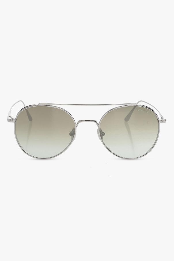 Tom Ford sunglasses tortoiseshell-effect with logo