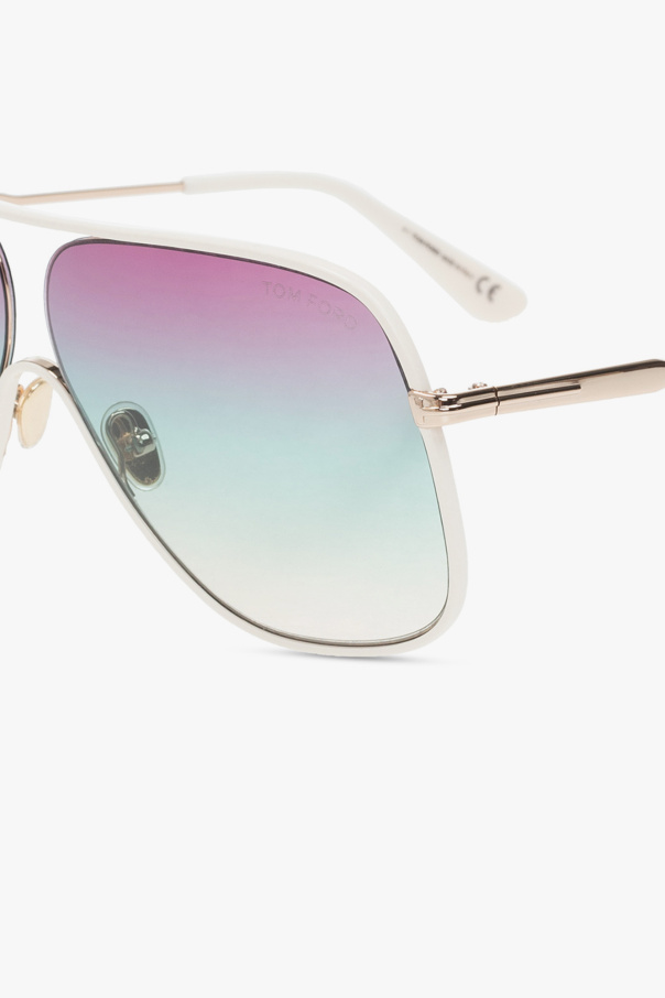 Tom Ford sunglasses sports with logo