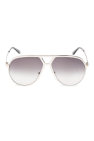Montblanc logo square tinted sunglasses