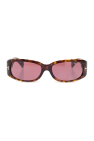 star-print aviator sunglasses