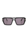 cat-eye tinted sunglasses Silver