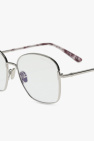 Tom Ford SILVER Optical glasses with logo