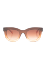 snakeskin effect sunglasses