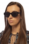 Givenchy peral-embellished sunglasses Lumalens Schwarz