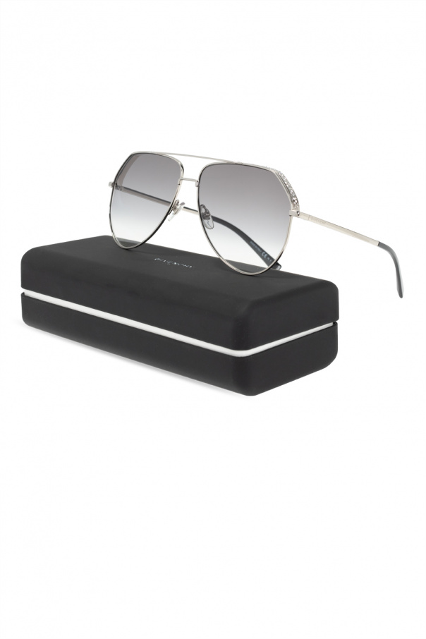 Givenchy Crystal-encrusted moscot sunglasses
