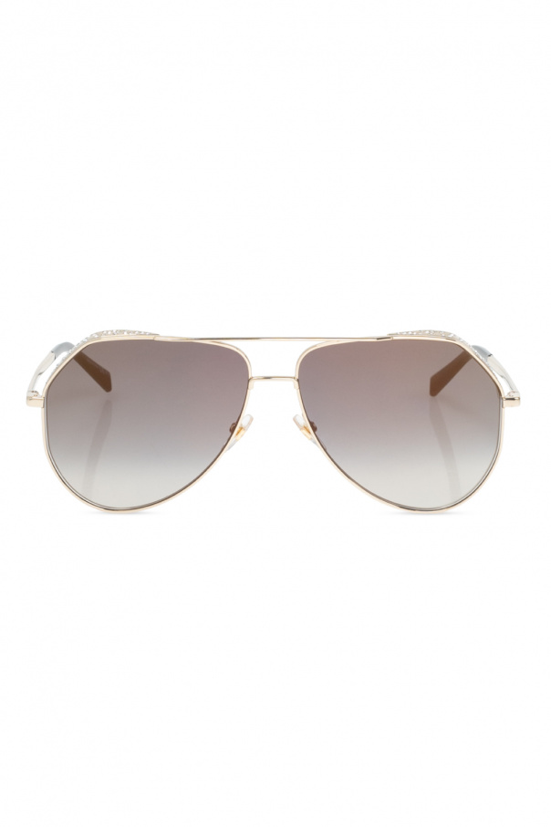 Givenchy Crystal-encrusted Matt sunglasses
