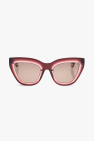 Linda Farrow x Matthew Williamson Magnolia aviator-frame sunglasses