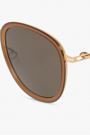Mykita ‘Helmi’ gold sunglasses