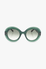 round sunglasses 1960s in tort