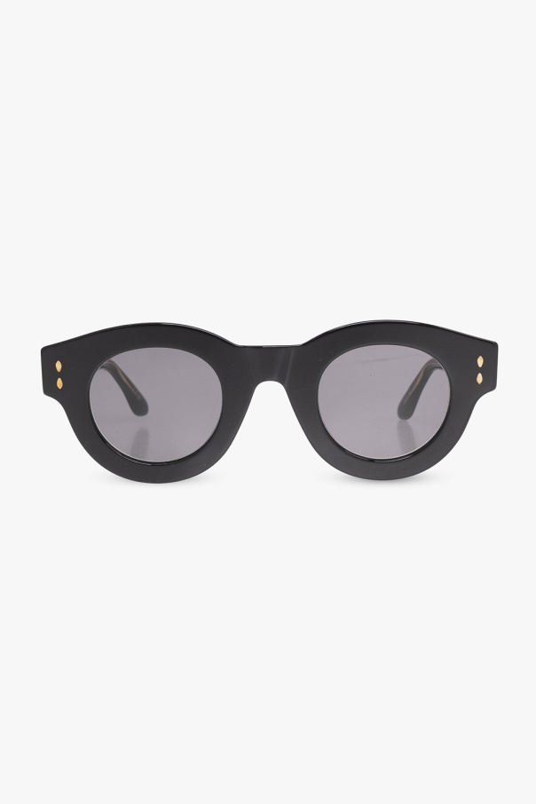 Isabel Marant oval frame sunglasses Giallo