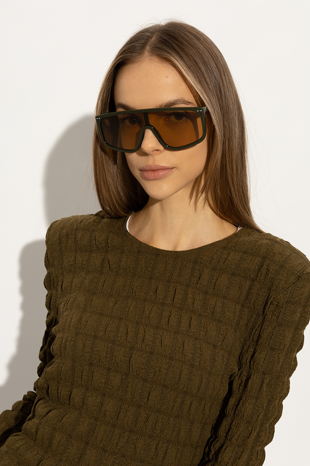 Isabel Marant Cazal square shaped sunglasses