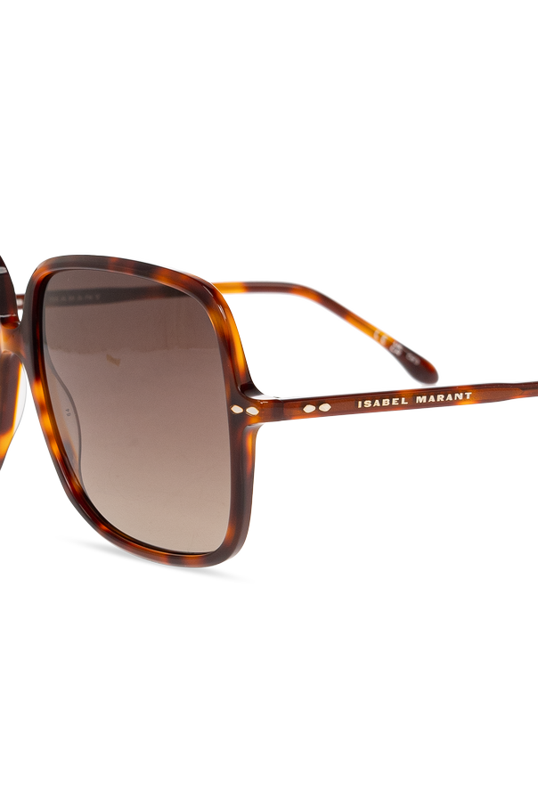 Isabel Marant Ochelari de soare cu ramă mare, pătrată