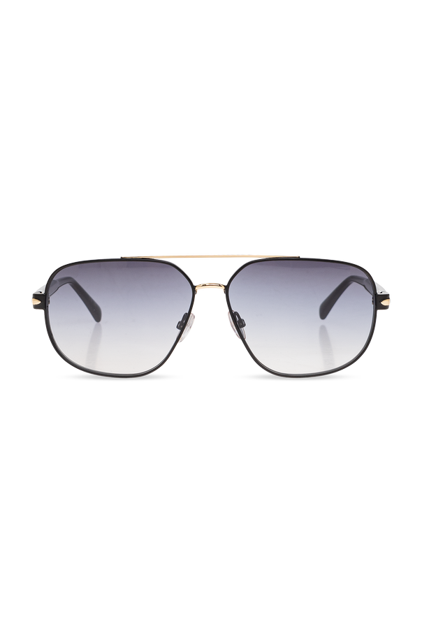 Black and gold sunglasses od Isabel Marant