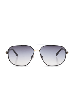 Black and gold sunglasses