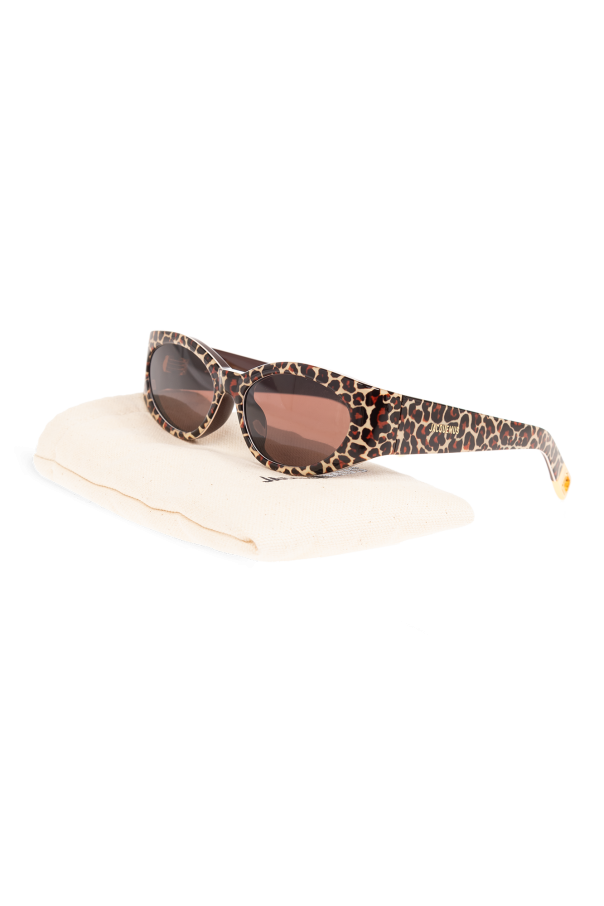 Jacquemus Ray-Ban sunglasses with logo