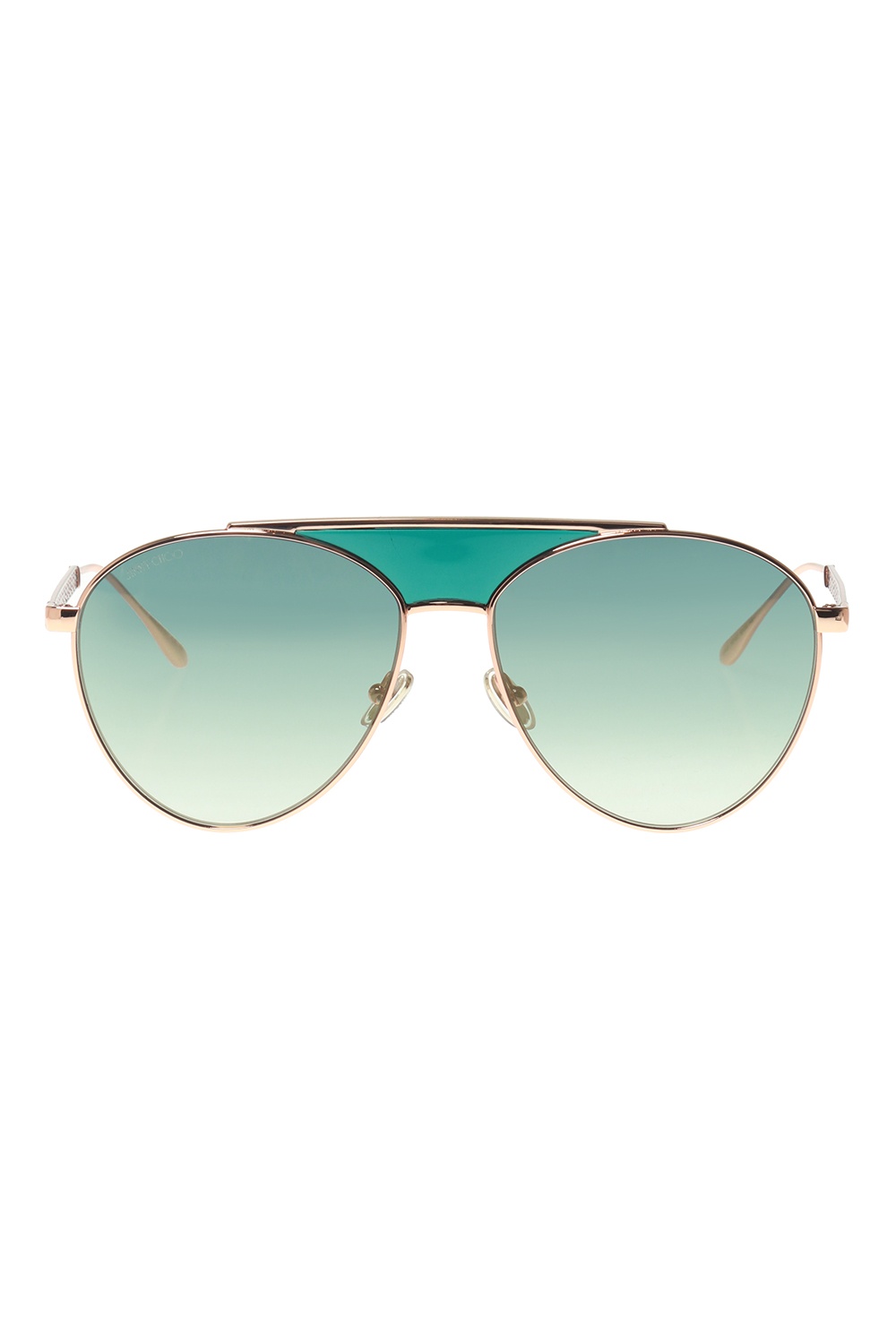 jimmy choo tortoiseshell round sunglasses