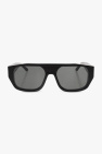 Paulson matte round frame sunglasses Black
