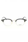 Moscot BLACK ‘Lemtosh’ eyeglasses with logo