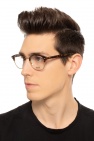 Moscot BROWN ‘Lemtosh’ eyeglasses with logo