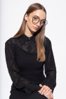 Linda Farrow BLACK ‘Alesia’ optical glasses