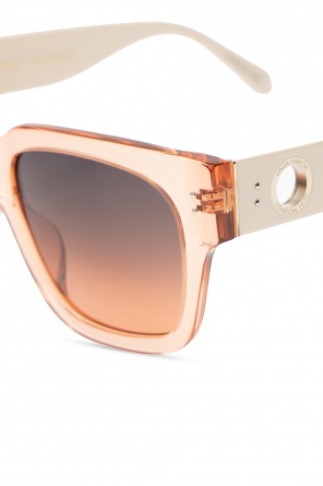 Linda Farrow Silvertone Metal Round Frames Sunglasses GG00501S