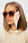 Linda Farrow Sunglasses with scarf