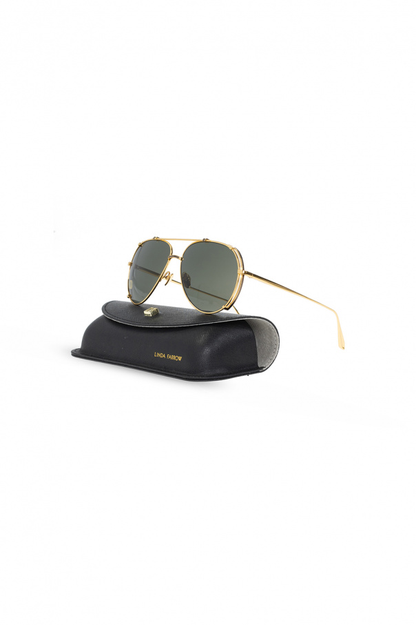 Linda Farrow ‘Newman’ square-frame sunglasses