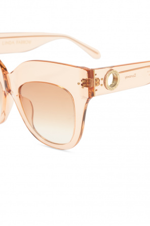 Linda Farrow Alexander McQueen Sunglasses Original quality
