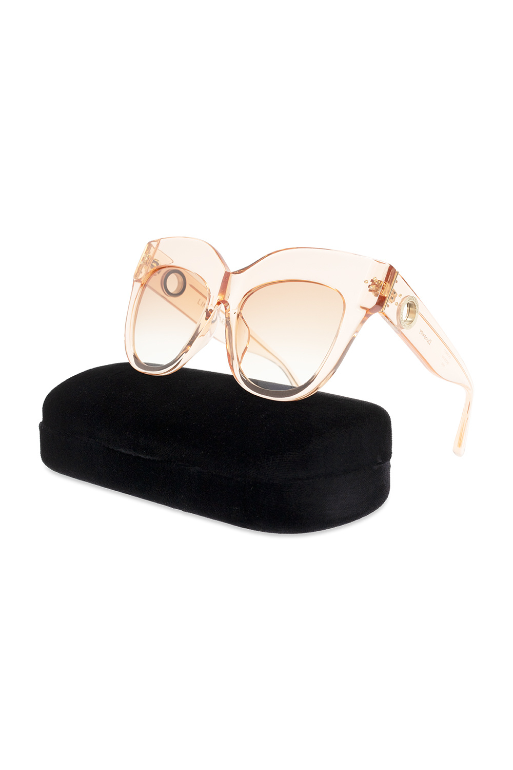 Linda Farrow Miu Miu Eyewear circle sunglasses
