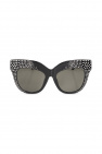 Linda Farrow ‘Dunaway’ Slim sunglasses