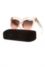 Linda Farrow PINK ‘Dunaway’ sunglasses