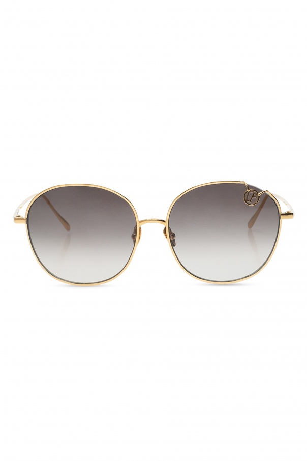 Linda Farrow Logo lens sunglasses