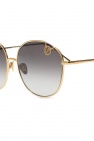 Linda Farrow Logo sunglasses