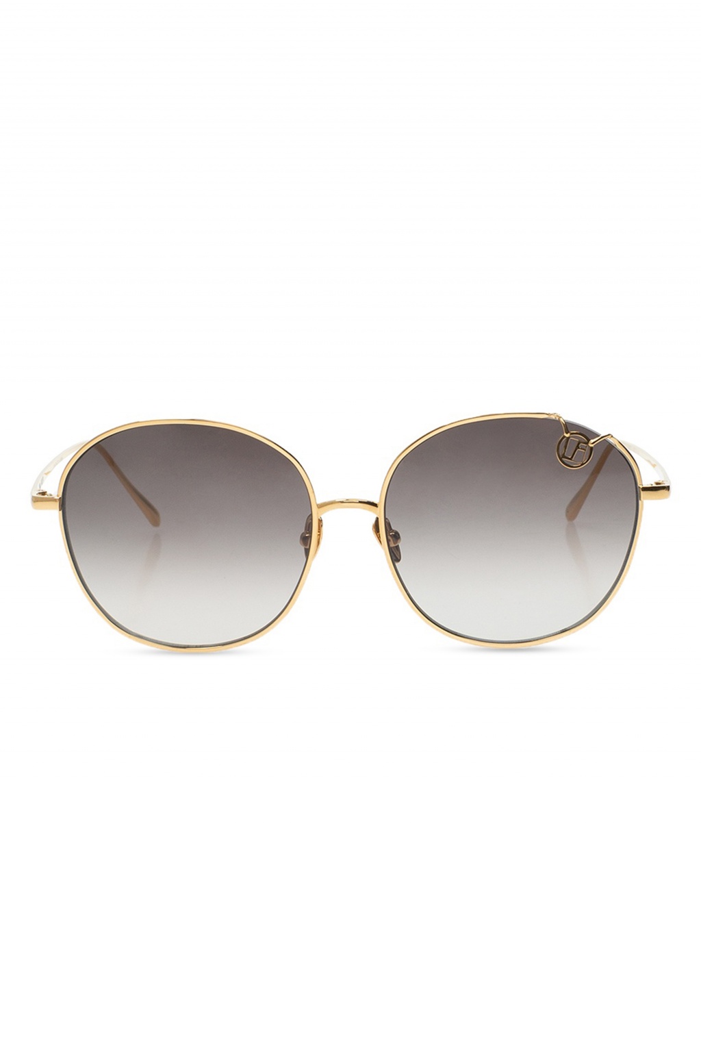 Linda Farrow Logo sunglasses