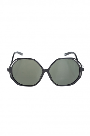 Martine Rose leopard print sunglasses