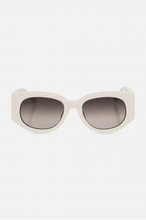 dolce gabbana eyewear tropical rose round frame sunglasses item