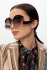 Linda Farrow Logo sunglasses