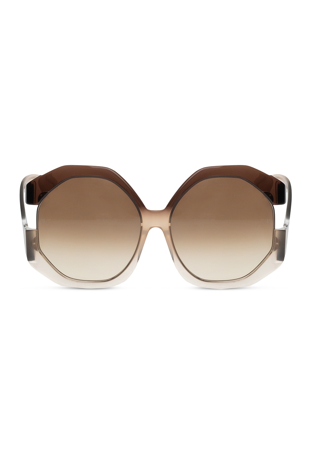 Linda Farrow Logo sunglasses